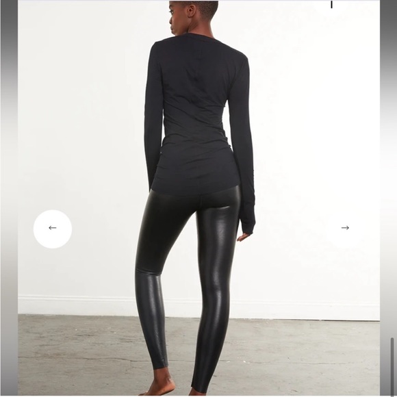 Commando Faux Leather Leggings - Picture 5 of 9